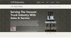 Desktop Screenshot of lmindustries.ca